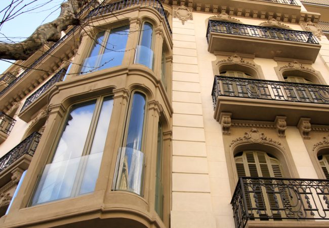 Rehabilitacion fachada rambla catalunya